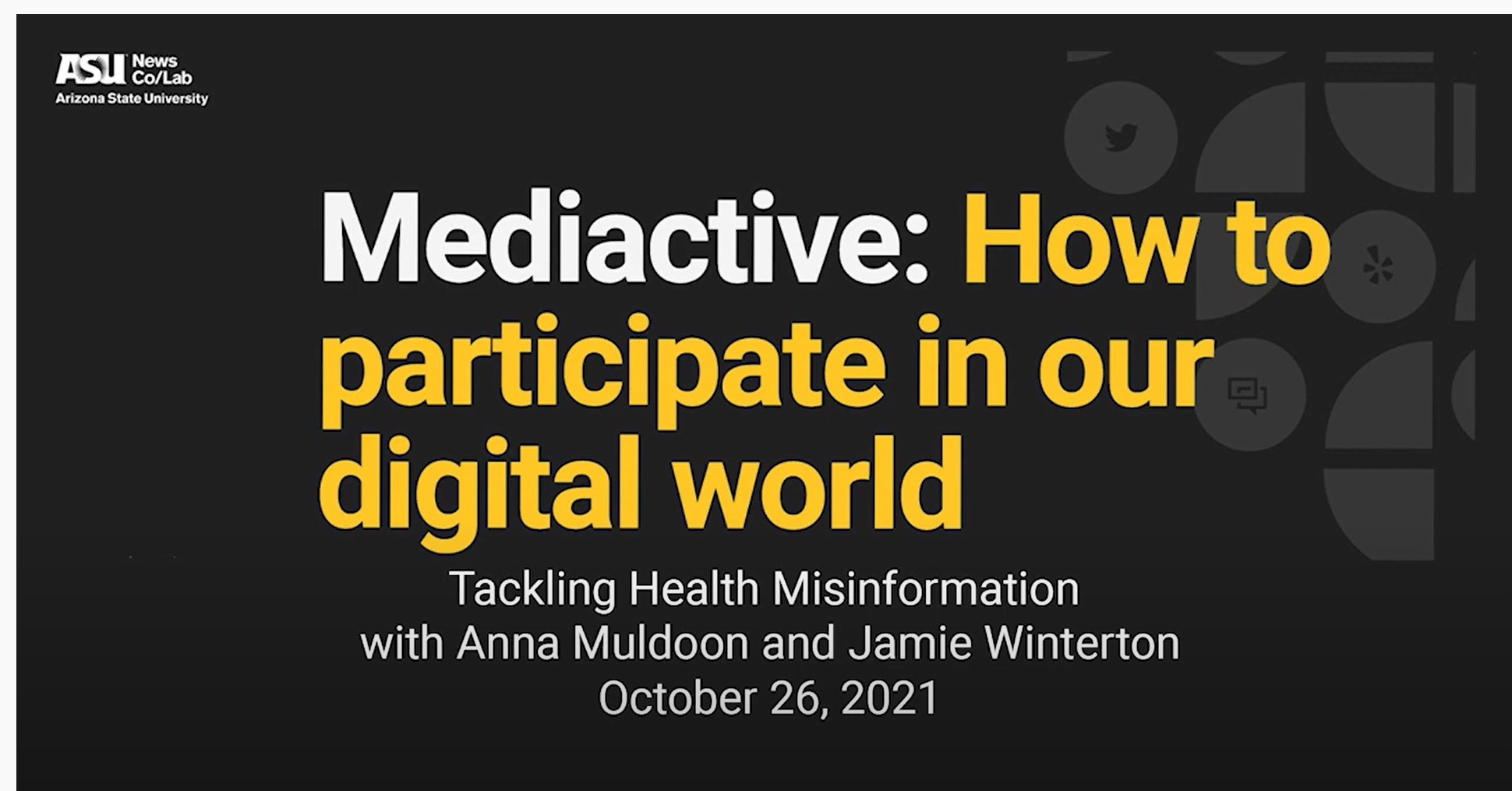 Mediactive-Tackling Health Misinformation