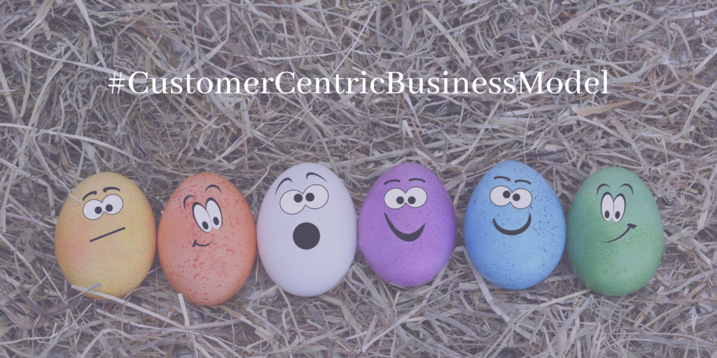 hashtag customer centric business model image